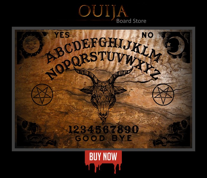 Buy Ouija Board Demon Baphomet Star Burnt 