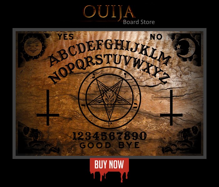 Buy Ouija Board Demon Pentagram Burnt 