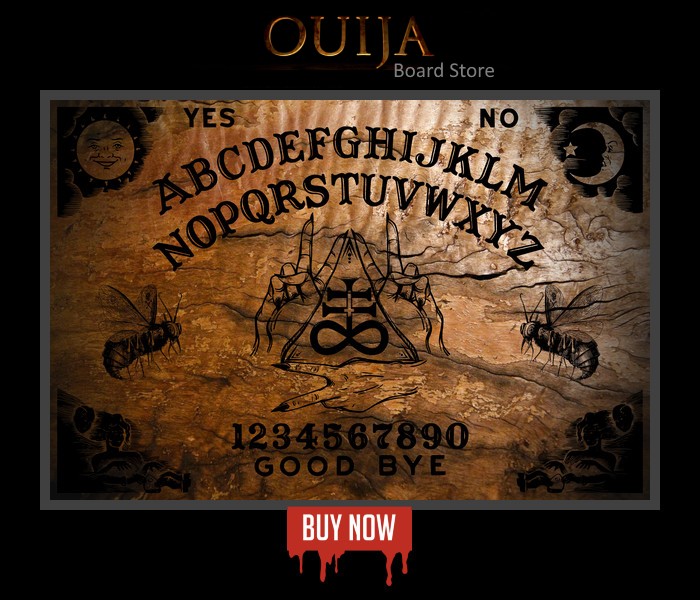 Buy Ouija Board Demon Satanic Cross Burnt 
