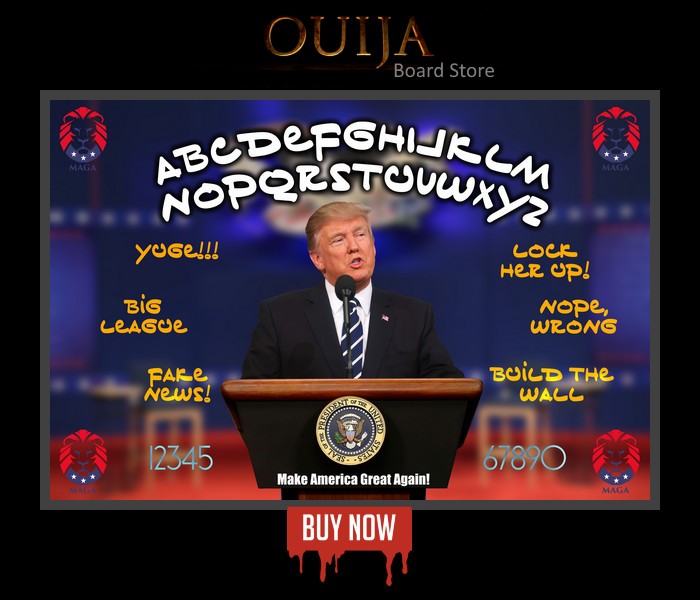 Buy Ouija Board Designer Donald Trump 